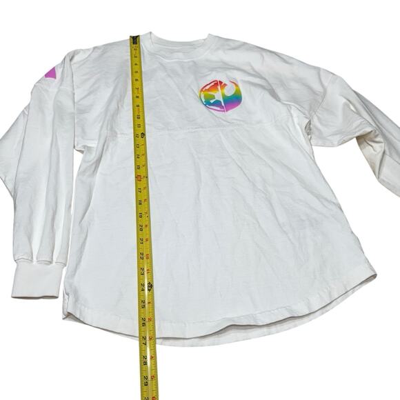 Disney Star Wars Pride Spirit Jersey Long Sleeve Tee White XS Cotton - Picture 10 of 10